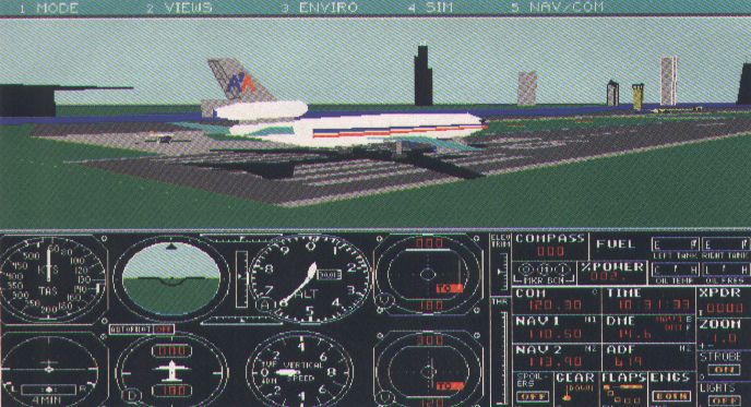 No es frecuente que te encuetres un DC-10 o un Cessna en una simulacion de vuelo