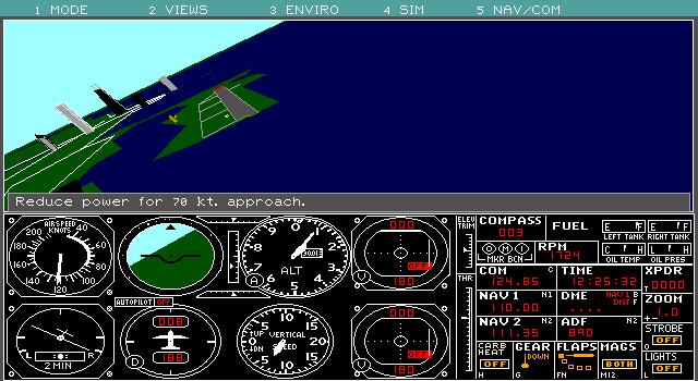 Una leccion de vuelo